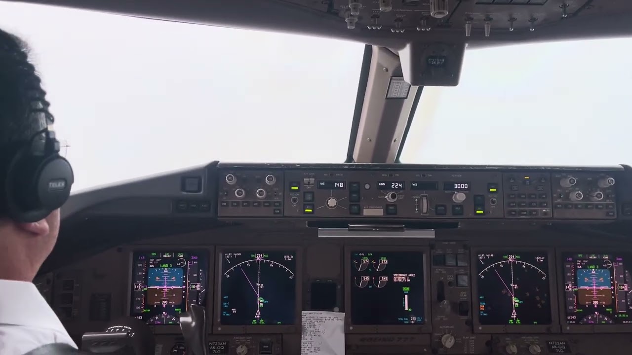 B777 Autoland in 0 visibility at Heathrow 