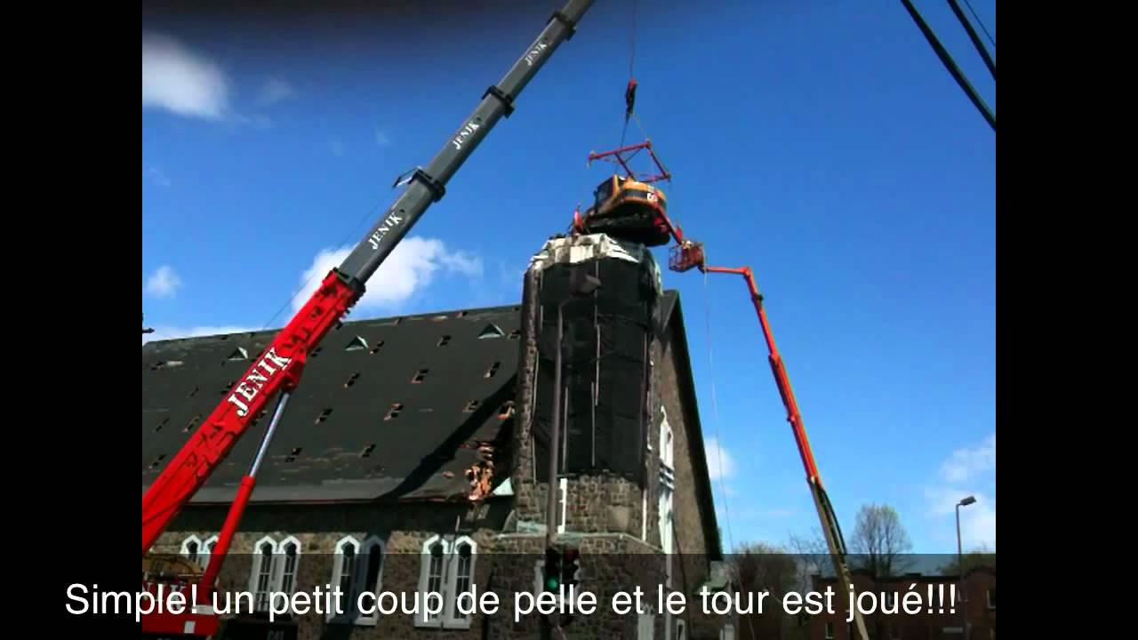Démolition de l'église Notre-Dame-de-Pitié