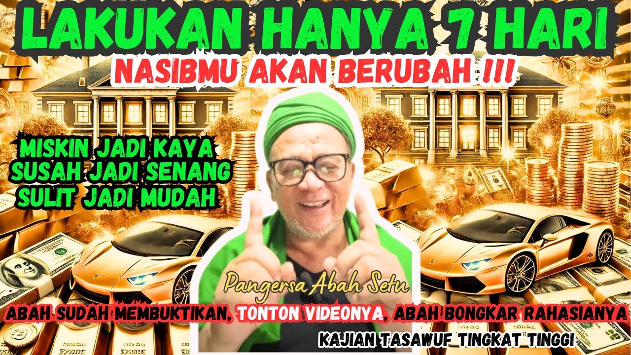 PRAKTEK MENJADI MAGNET REZEKI 💥CUKUP LAKUKAN 3-7 HARI ‼️REZEKI MENGALIR DERAS TANPA BATAS  #abahsetu