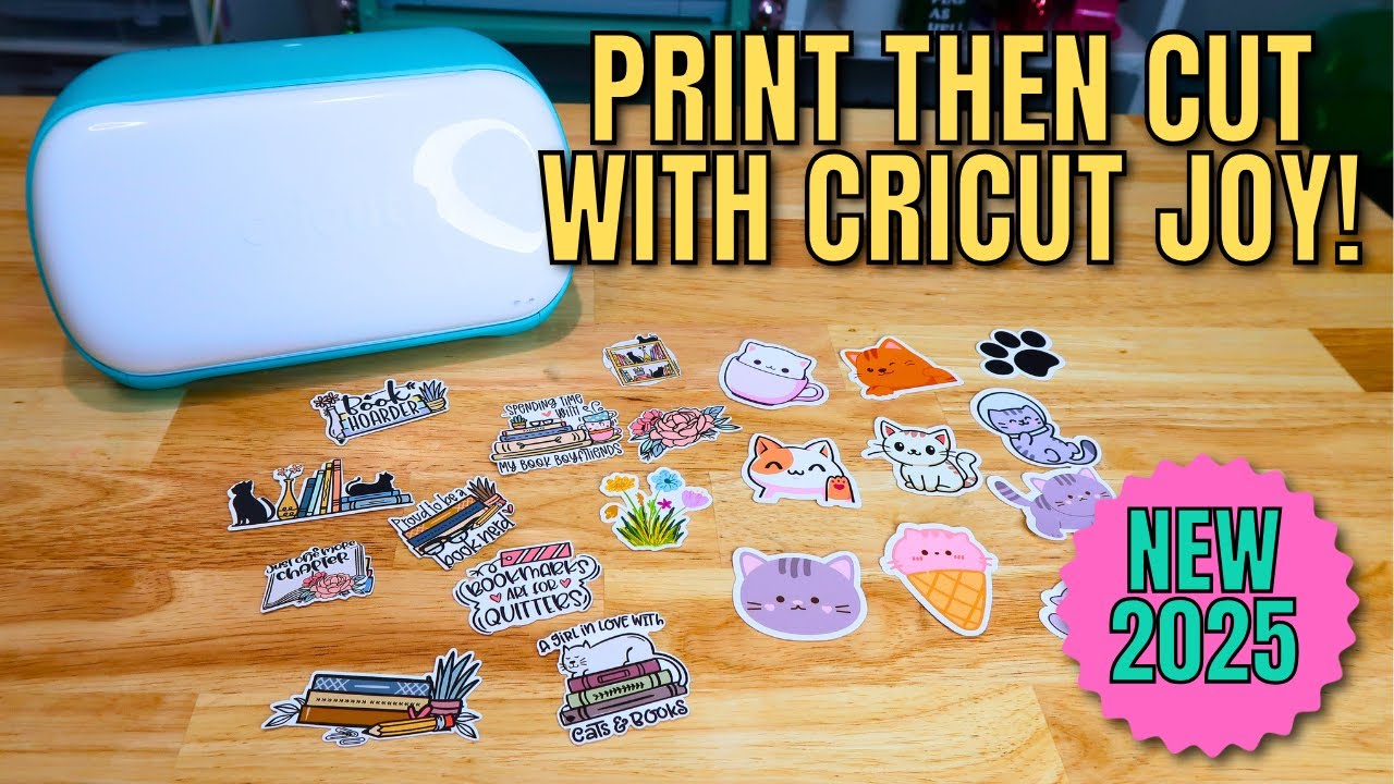 Print then cut with the Cricut Joy hack