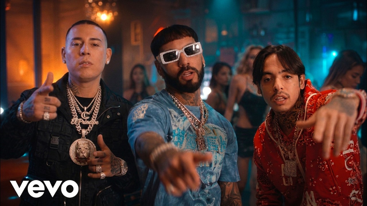 ANUEL AA❌COSCULLUELA❌NATANAEL CANO - ROJO 🩸 ( VIDEO OFICIAL )