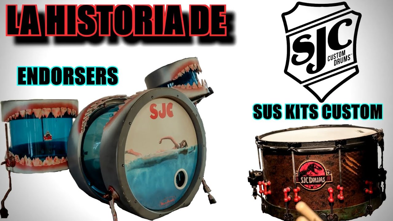 La Historia De SJC : Las Baterias Custom Mas Locas Del Mercado