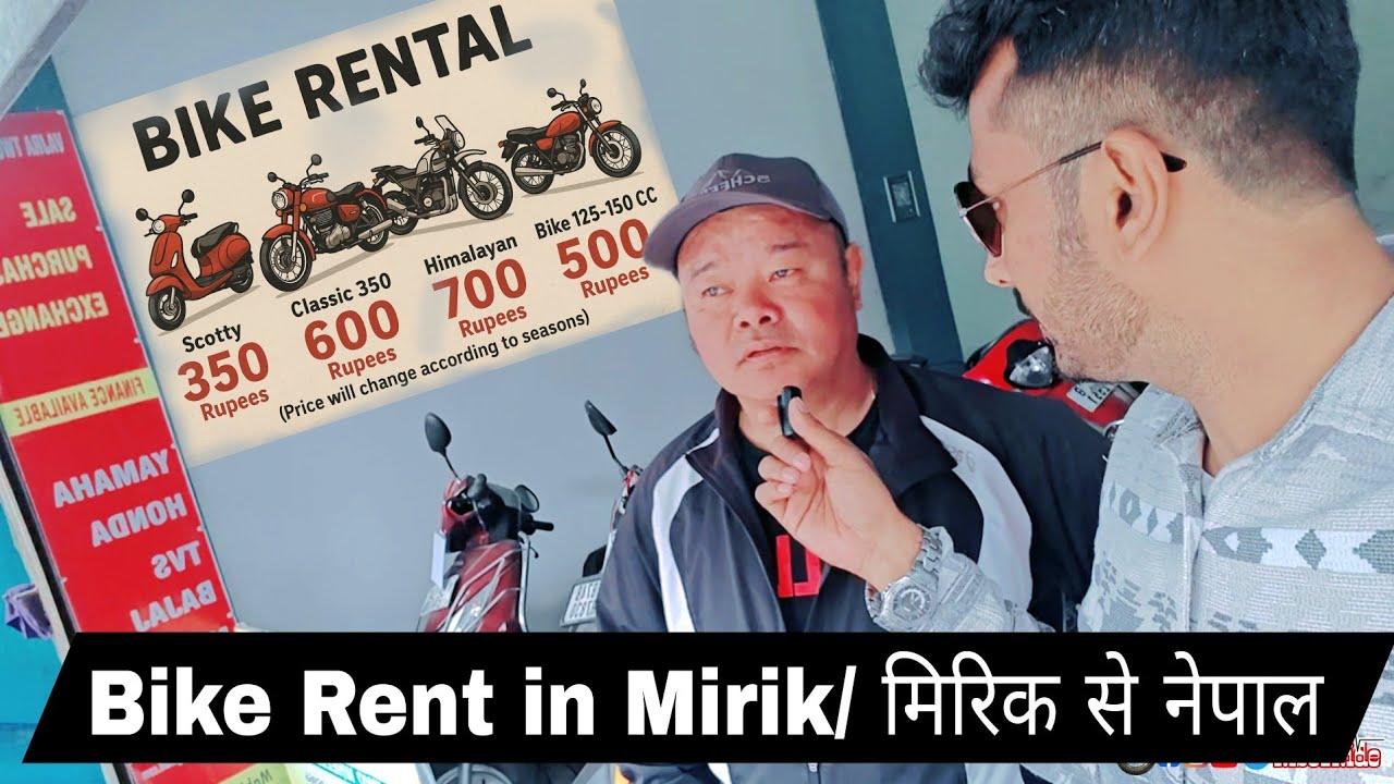 Cheap Bike Rent in Mirik + Rented bike in Nepal Ride Guide 🏍️ | Documents, Bhansar, Tips & Budget