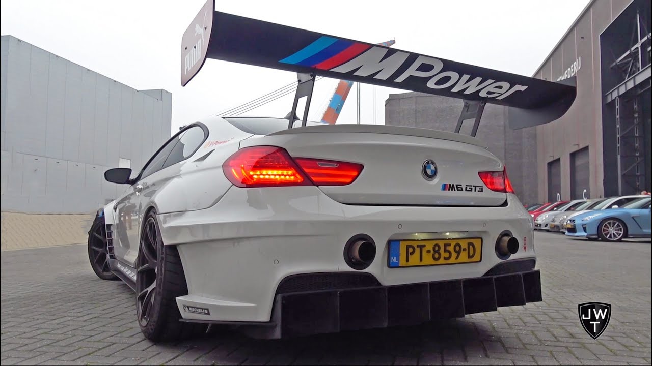 INSANE Custom-Built 800HP BMW M6 GT3! LOUD exhaust Sounds!