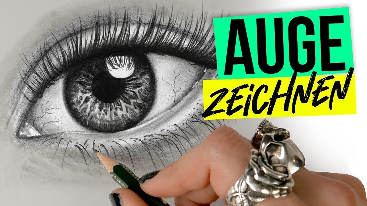 AUGE ZEICHNEN | für Anfänger | Tutorial