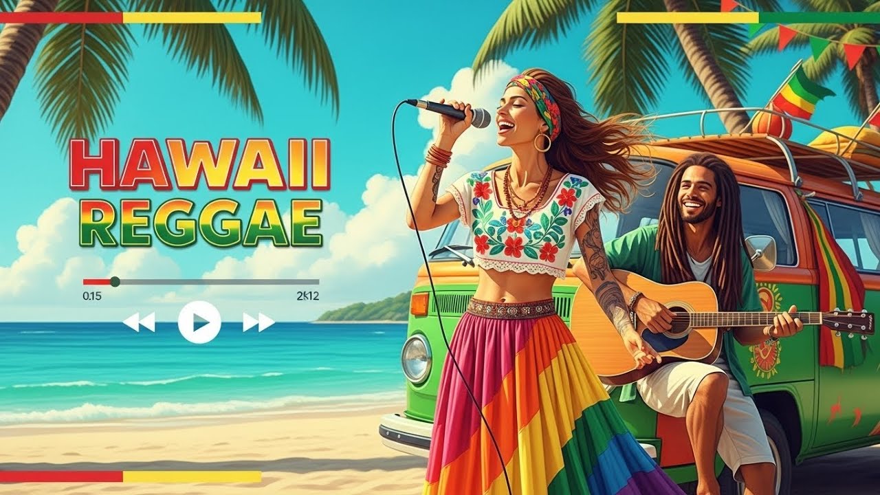 Reggae Island Mix 🌊 Feel Good Tropical Vibes to Relax & Work