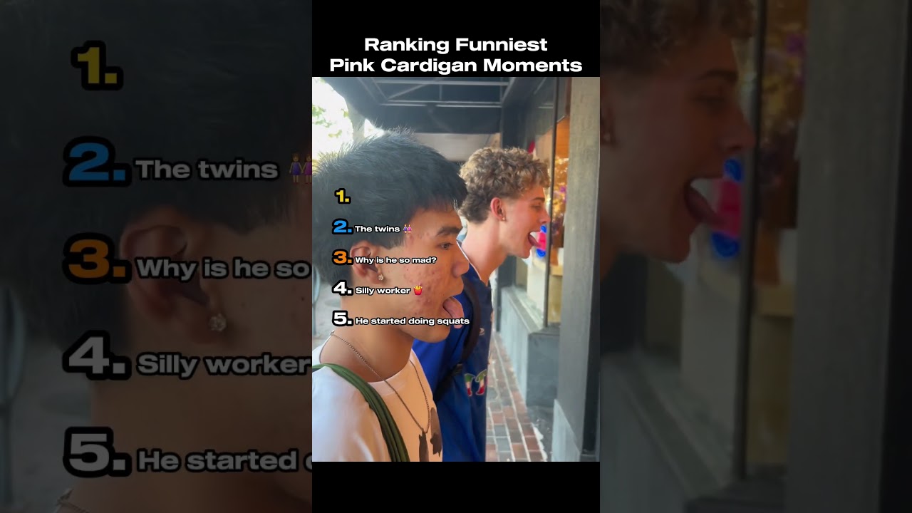 Ranking Funniest Pink Cardigan Moments