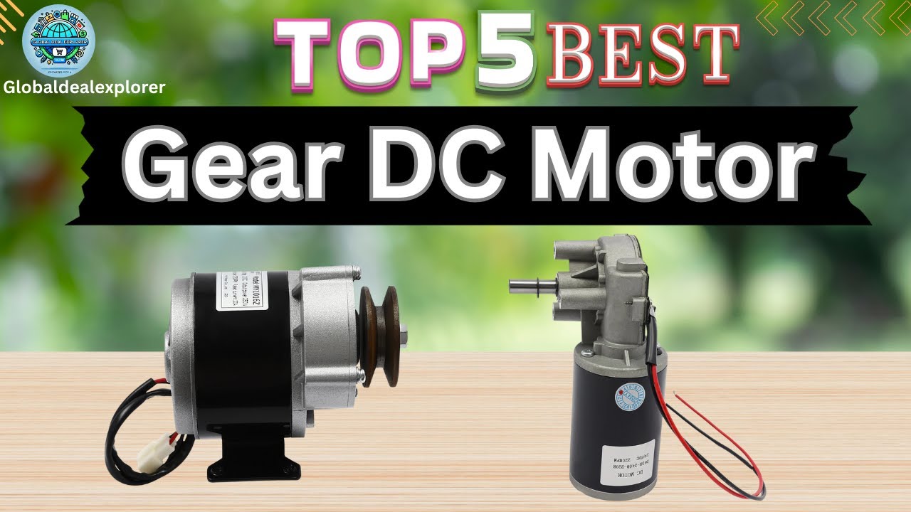 Best Gear DC Motor Review 2026  High Torque DC Gear Motor for DIY & Robotics #DCGearMotor