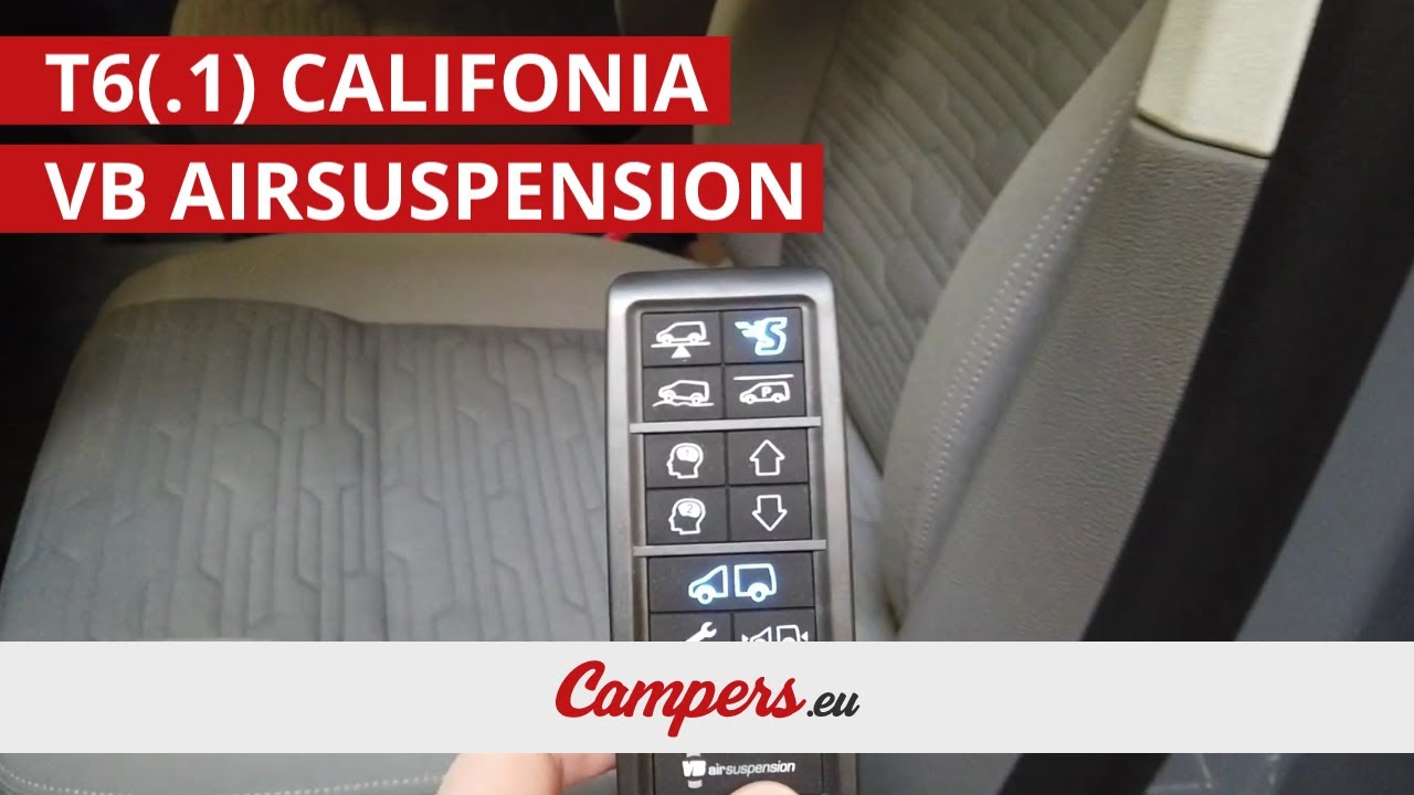 VW T6.1 California Options: VB AIRSUSPENSION
