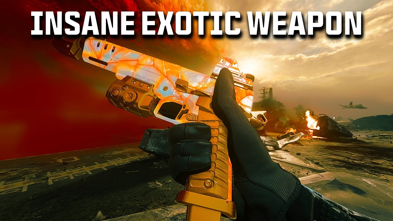This NEW Exotic Weapon is INSANE in ENDGAME in Black Ops 7