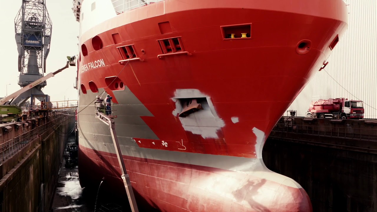 Damen Shiprepair Rotterdam - The yard
