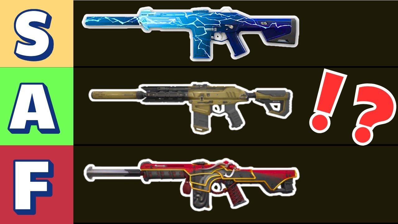 I Ranked EVERY Phantom Skin in VALORANT...