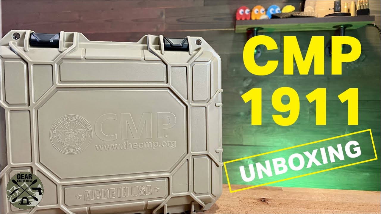 Unboxing a CMP Field Grade 1911