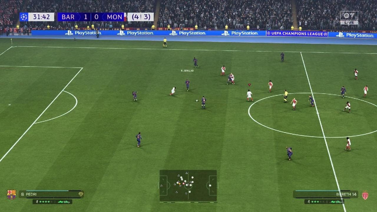 Ligue des champion avec Monaco part final