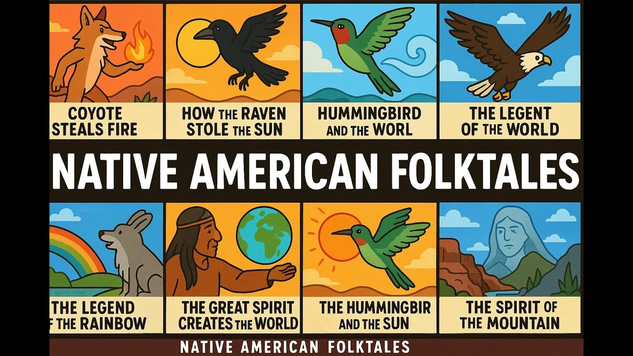 Top 10 Native American Folktales for Kids | Magical Legends from Rabbit Galaxy TV