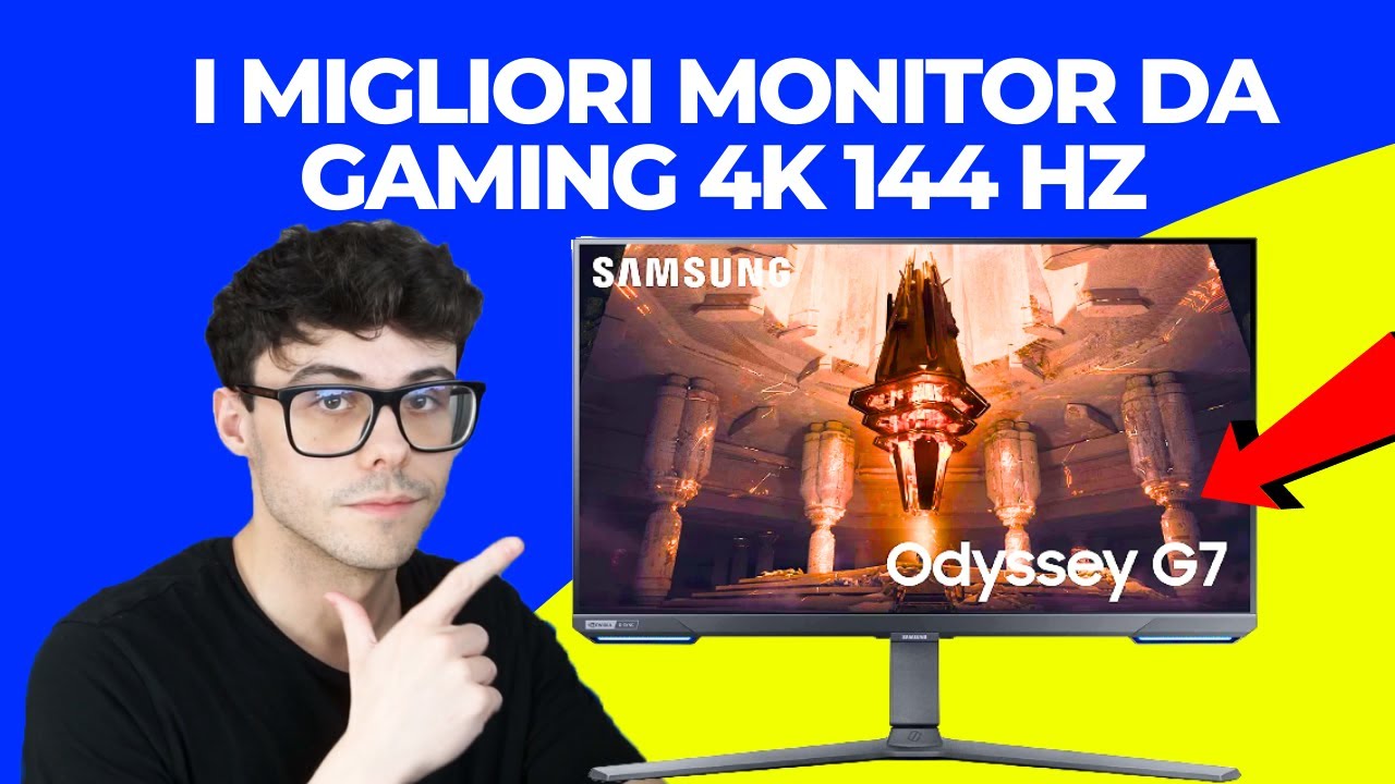 MONITOR DA GAMING 4K 144HZ - I MIGLIORI PER PC, PS5, XBOX (2023)