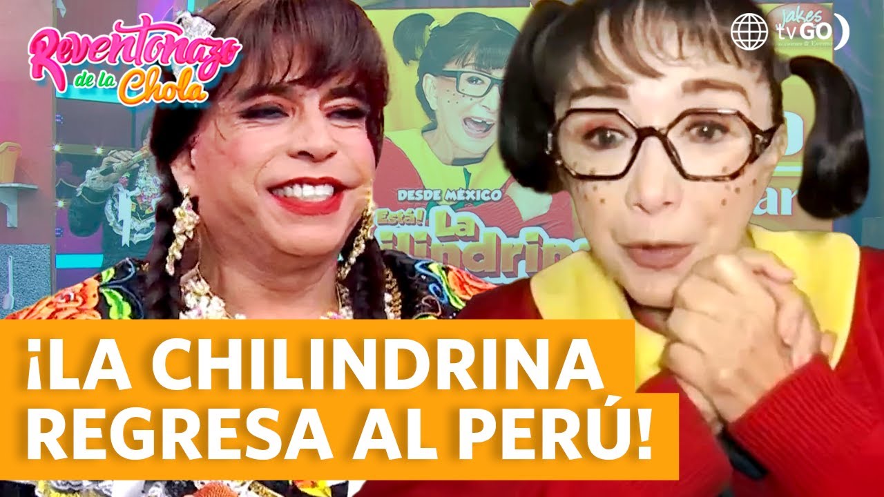Reventonazo de la chola: “La Chilindrina” más emocionada que nunca por su regreso al Perú (HOY)
