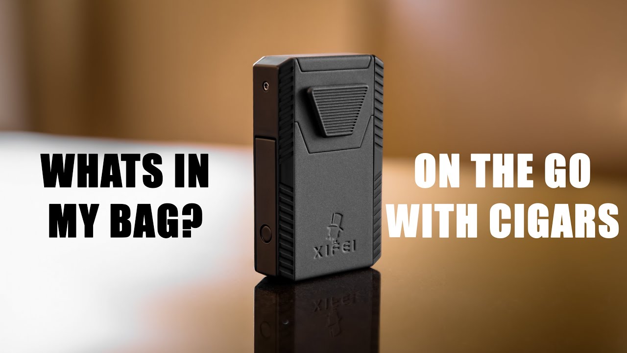 Must Have Cigar Accessories for On-the-Go - Whats in My Bag?