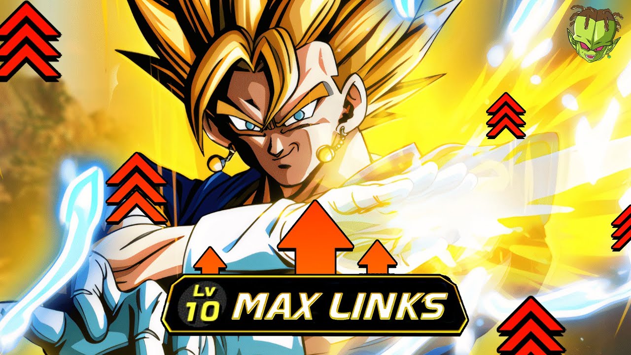 NO HAY PALABRAS!!!!!!! SUPER VEGITO 10 ANIVERSARIO FULL LEVEL LINKS SHOWCASE | Dokkan Battle