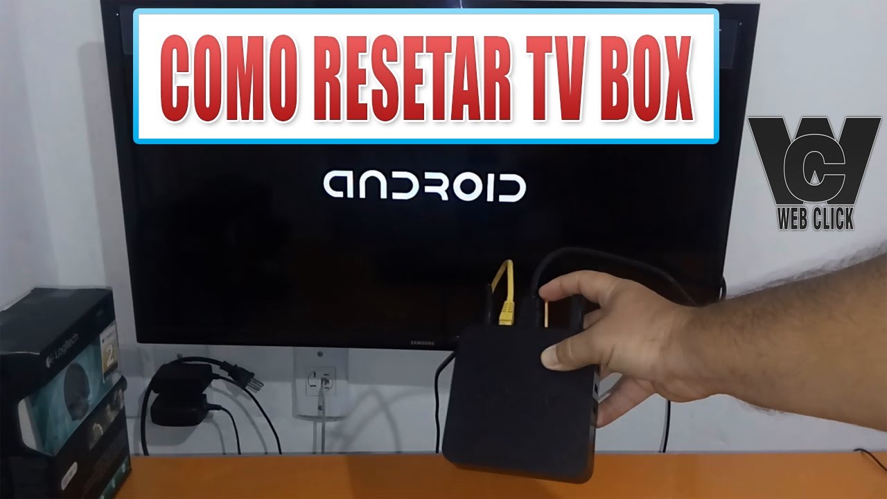 Como Resetar a BOX Pelo Botão de Reset Confira.