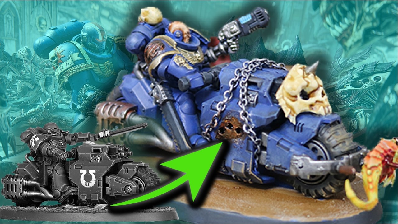 From Outriders To Roughriders | How To Convert Space Marine Outriders