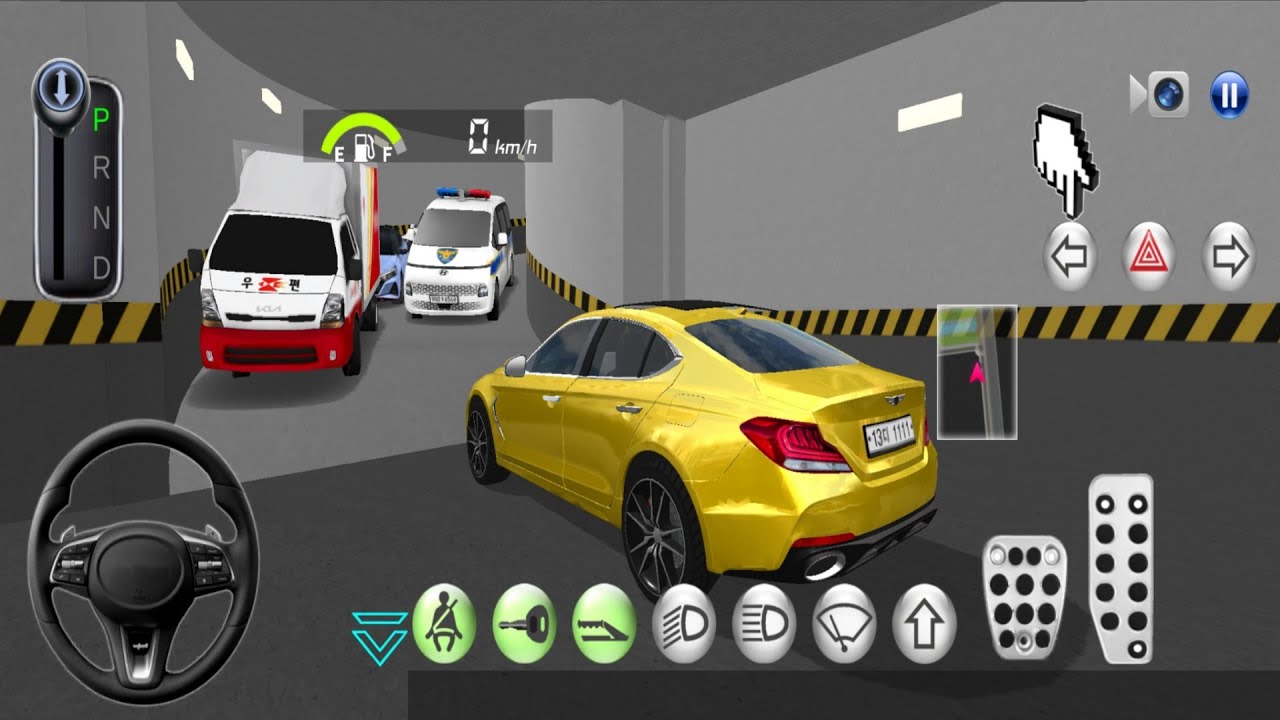 3D Driving Class #55- All New Mercedes G63 Car Parking Garage & Gas Station  -Best Android  Gameplay
