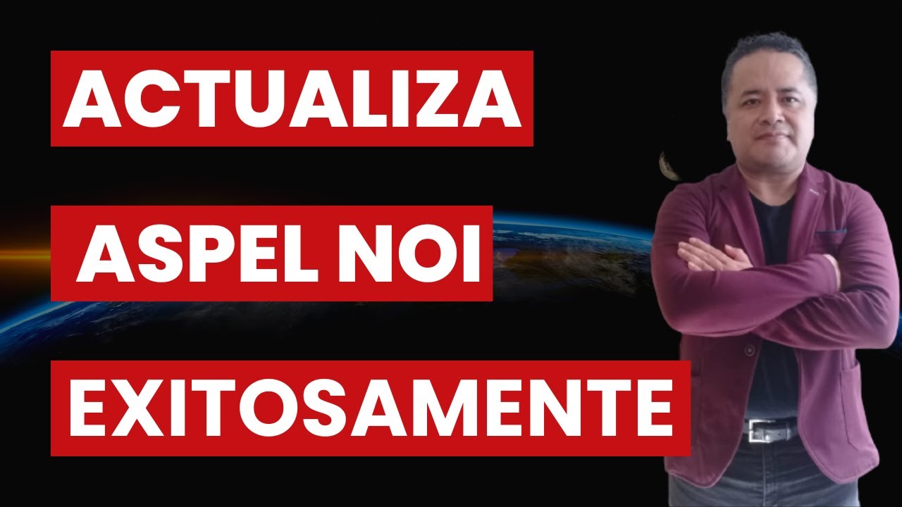🔴 Cómo Actualizar Aspel NOI 11 Paso a Paso SIN ERRORES | Guía Completa