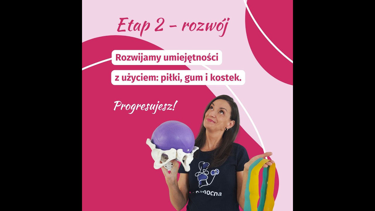 Trening mięśni dna miednicy – 1 odcinek 2. etapu kursu „Odzyskaj kontrolę nad pęcherzem”