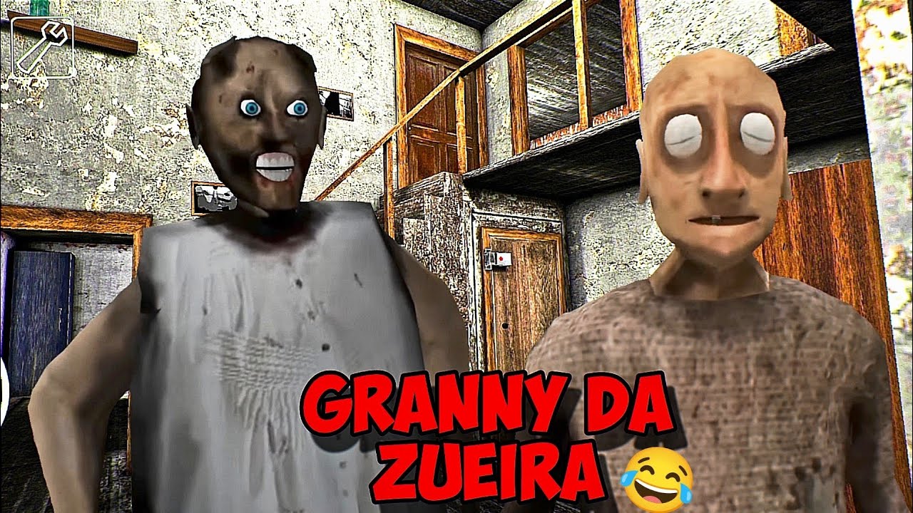 ESCAPANDO DA VEIA SEBOSA EM GRANNY 1,2,3 E 5 COMPILADO - GRANNY DA ZUEIRA