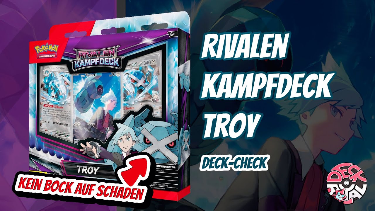 Troy liebt Steine – wir lieben starke Decks! | Unbox + Review + Upgrade | Pokemon tcg