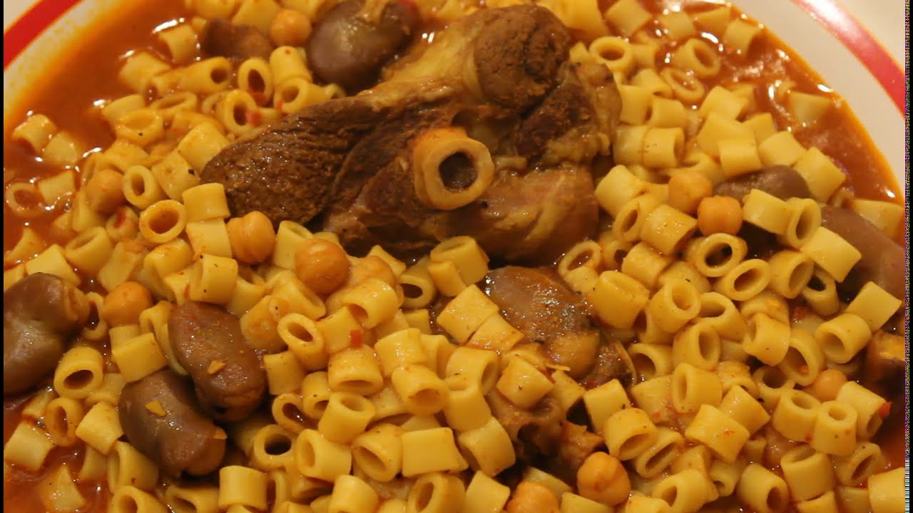 مقرونة  تونسية  جارية سريعة و بنينة  بارشا