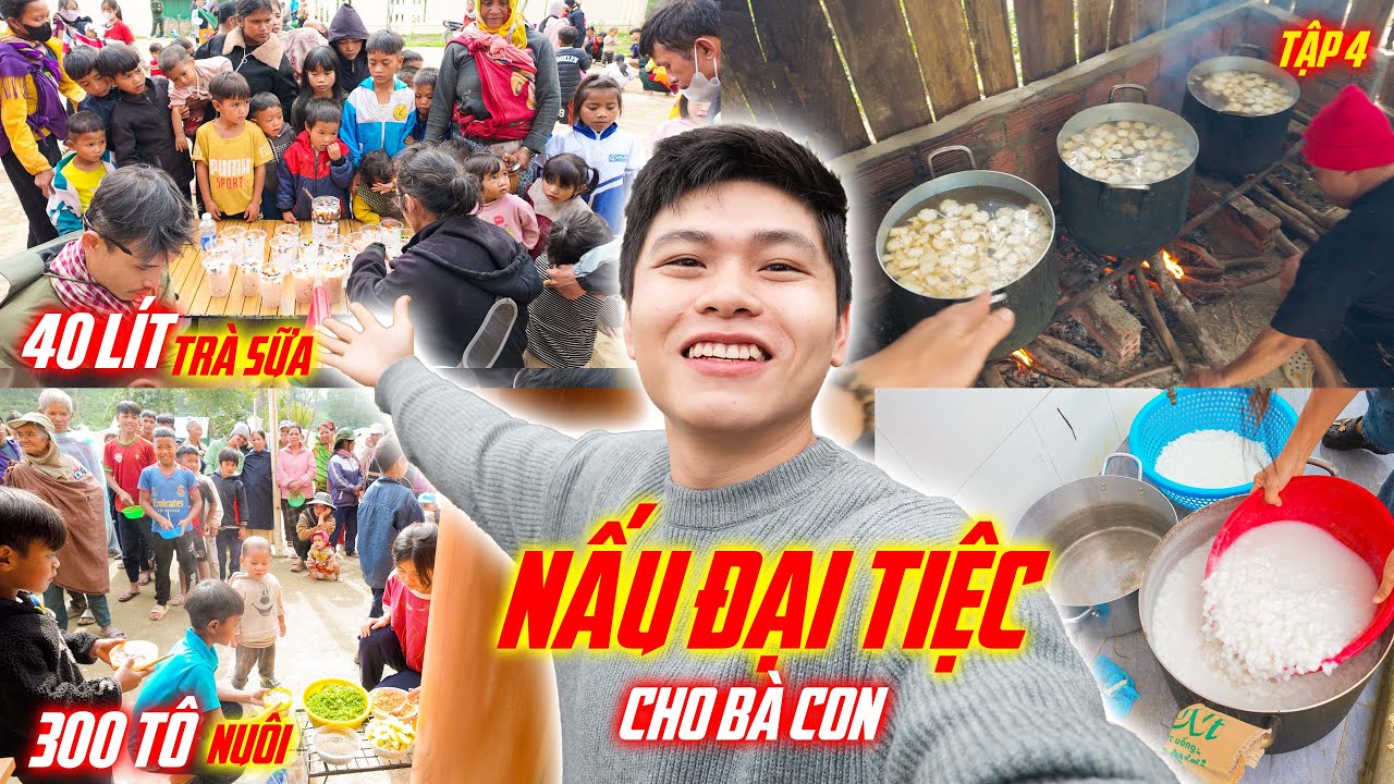 SỰ CỐ bất ngờ khi NẤU ĐẠI TIẾC đãi bà con | Du lịch khám phá Măng Đen #4