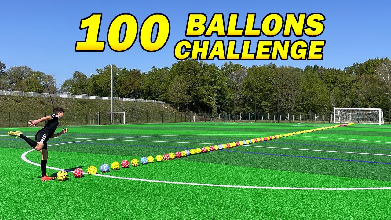 IMPOSSIBLE 100 BALLONS CHALLENGE !