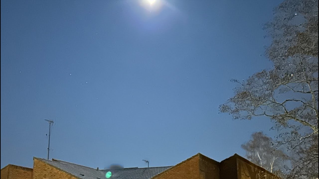 Watching Bright Moon