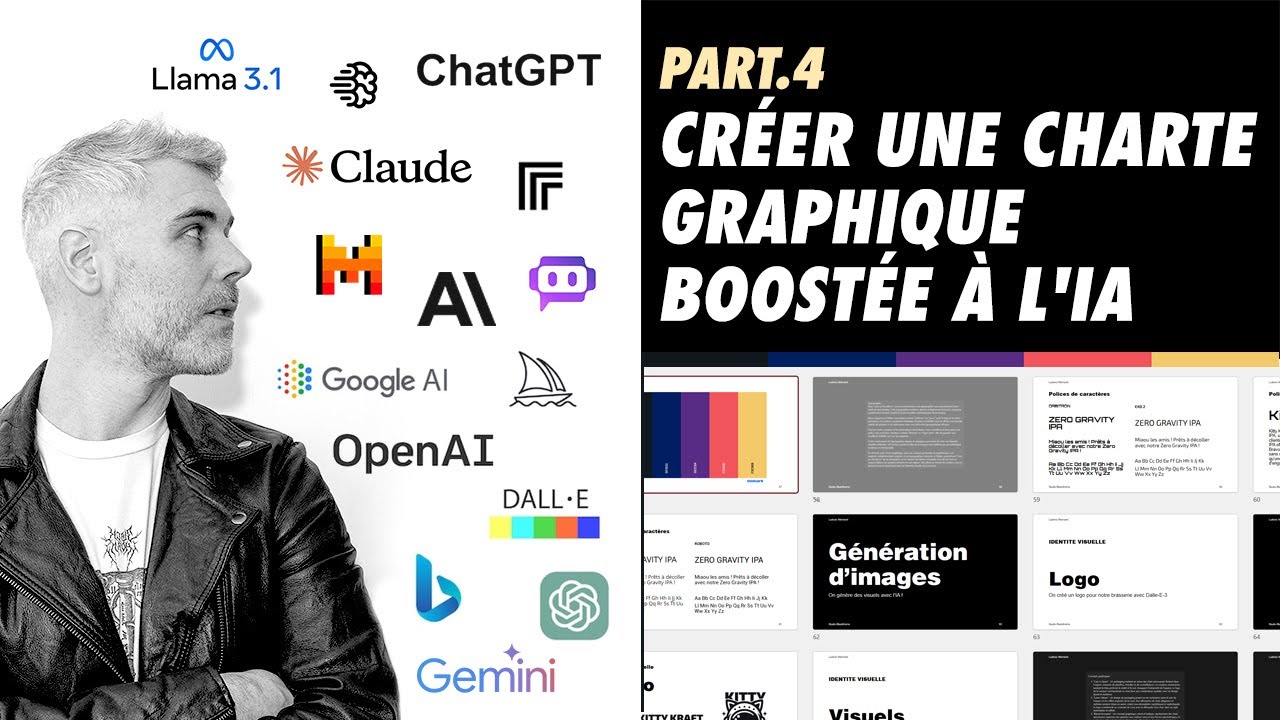 Charte Graphique INCROYABLE avec l'IA: Créez la VÔTRE ! (4/5)