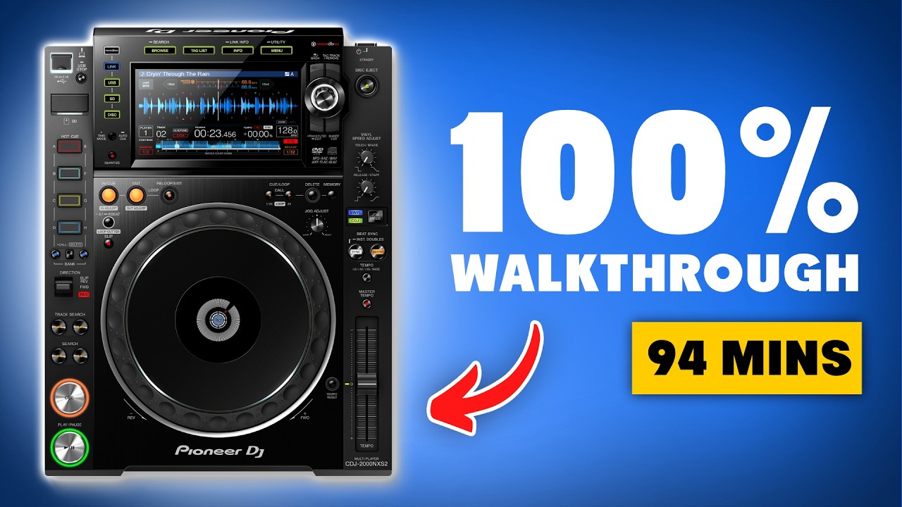 CDJ 2000 nexus 2 FULL tutorial
