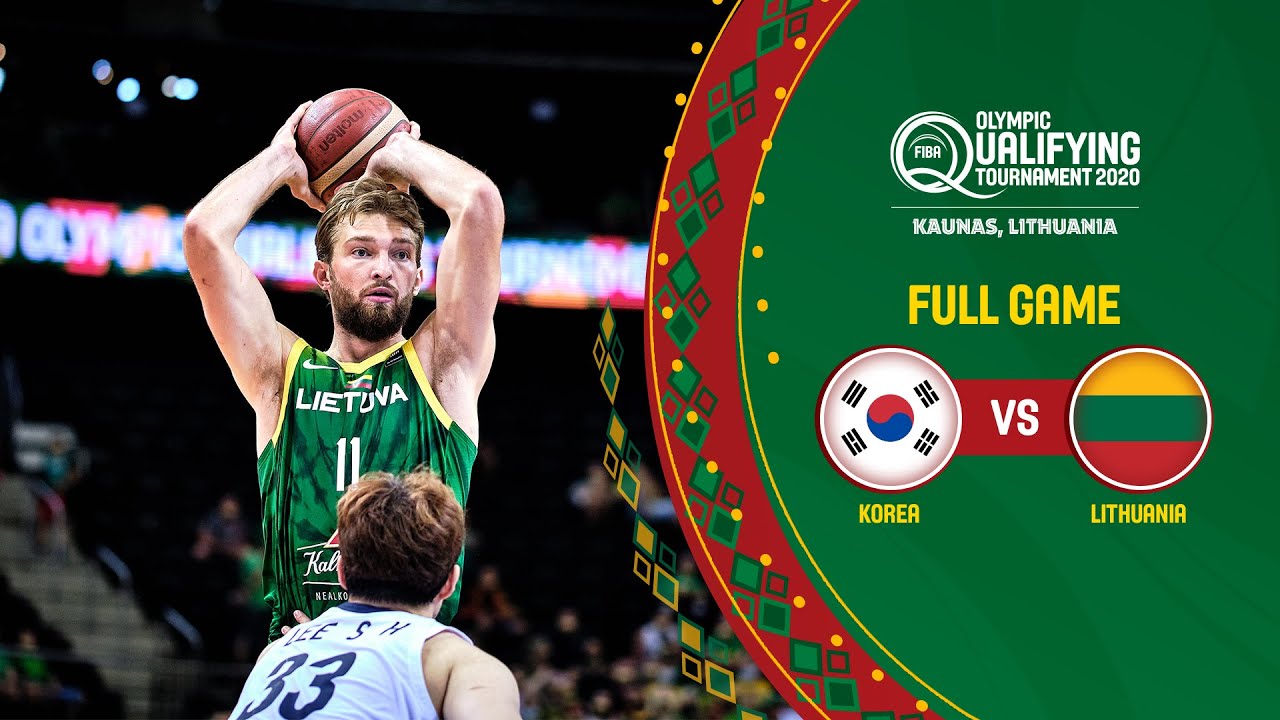 Korea v Lithuania | Full Game - FIBA Olympic Qualifying Tournament 2020
