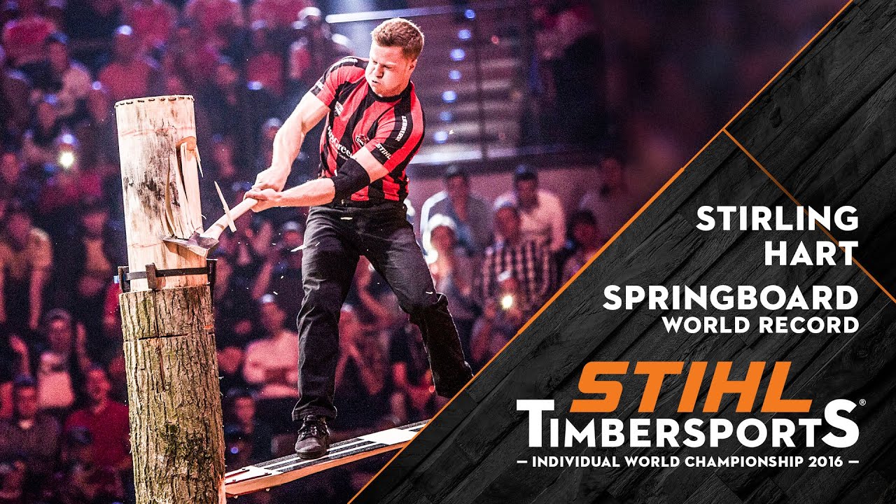 Springboard World Record // STIHL TIMBERSPORTS&reg;