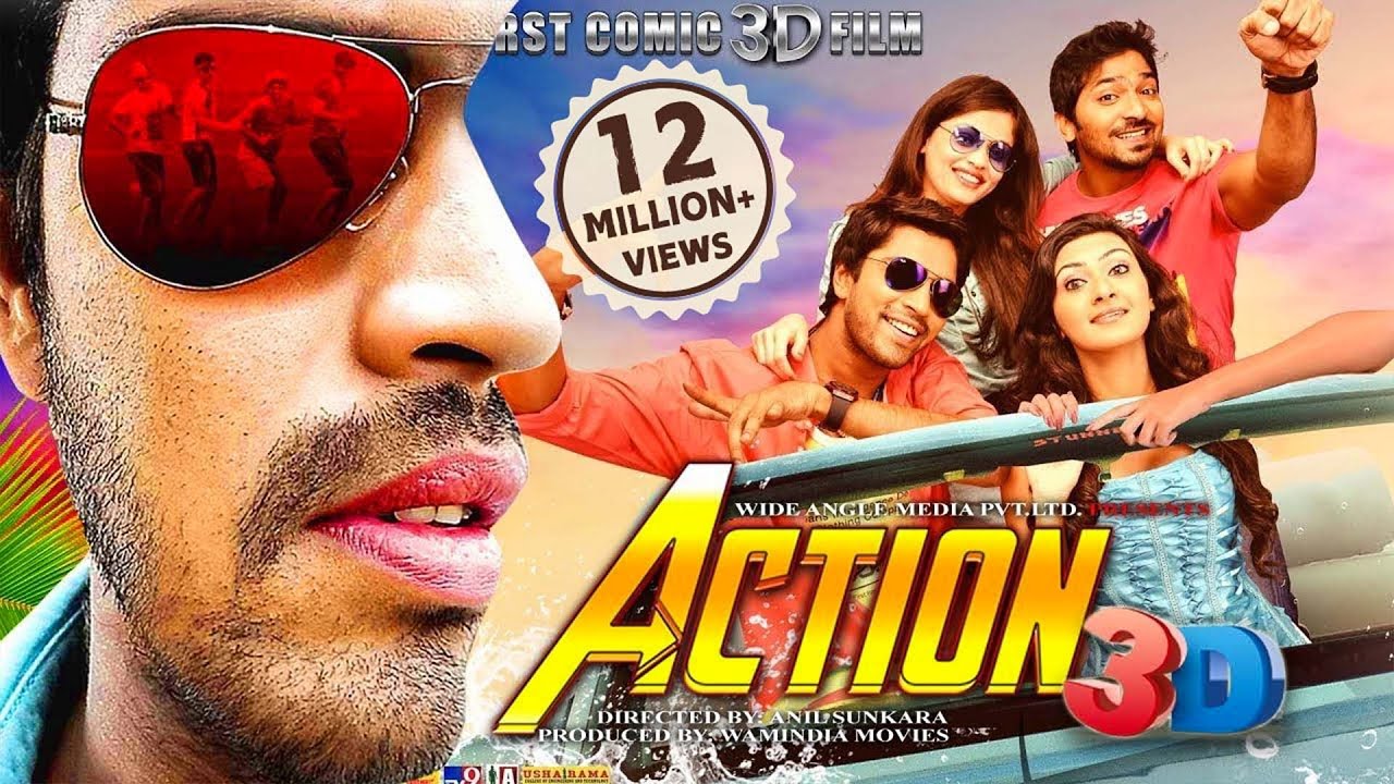 Action 3D Full Movie Dubbed In Hindi | Allari Naresh, Raju Sundaram, Vaibhav
