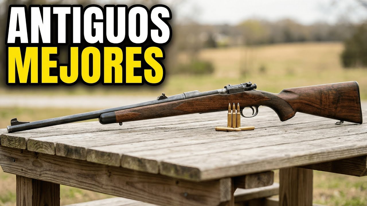 Tiraste tu dinero: estos rifles viejos disparan mejor que los modernos