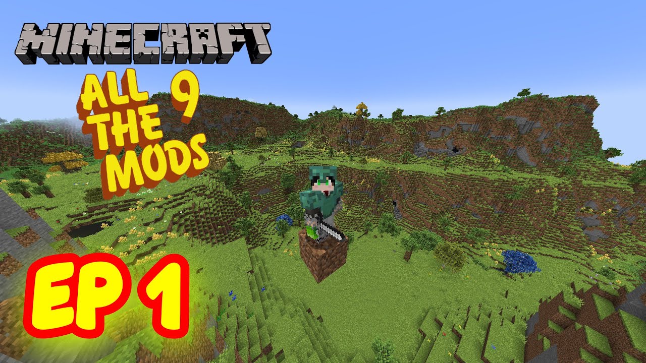 COMIENZA OTRA AVENTURA CON MODS, BUSCANDO UN LUGAR PERFECTO - ATM 9 Ep 1 - Serie de mods