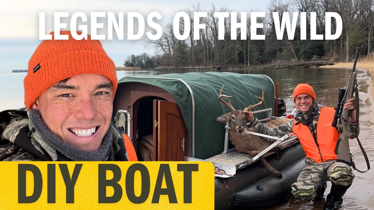 Solo Hunt He'll Never Forget: He Built A Floating Camp | Legends of the Wild
