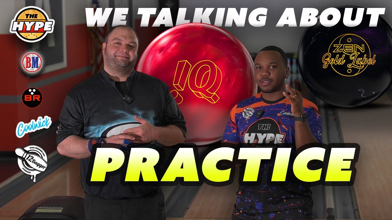 How To Practice Bowling | With the Zen Gold Label - !Q Tour Ruby | The Hype