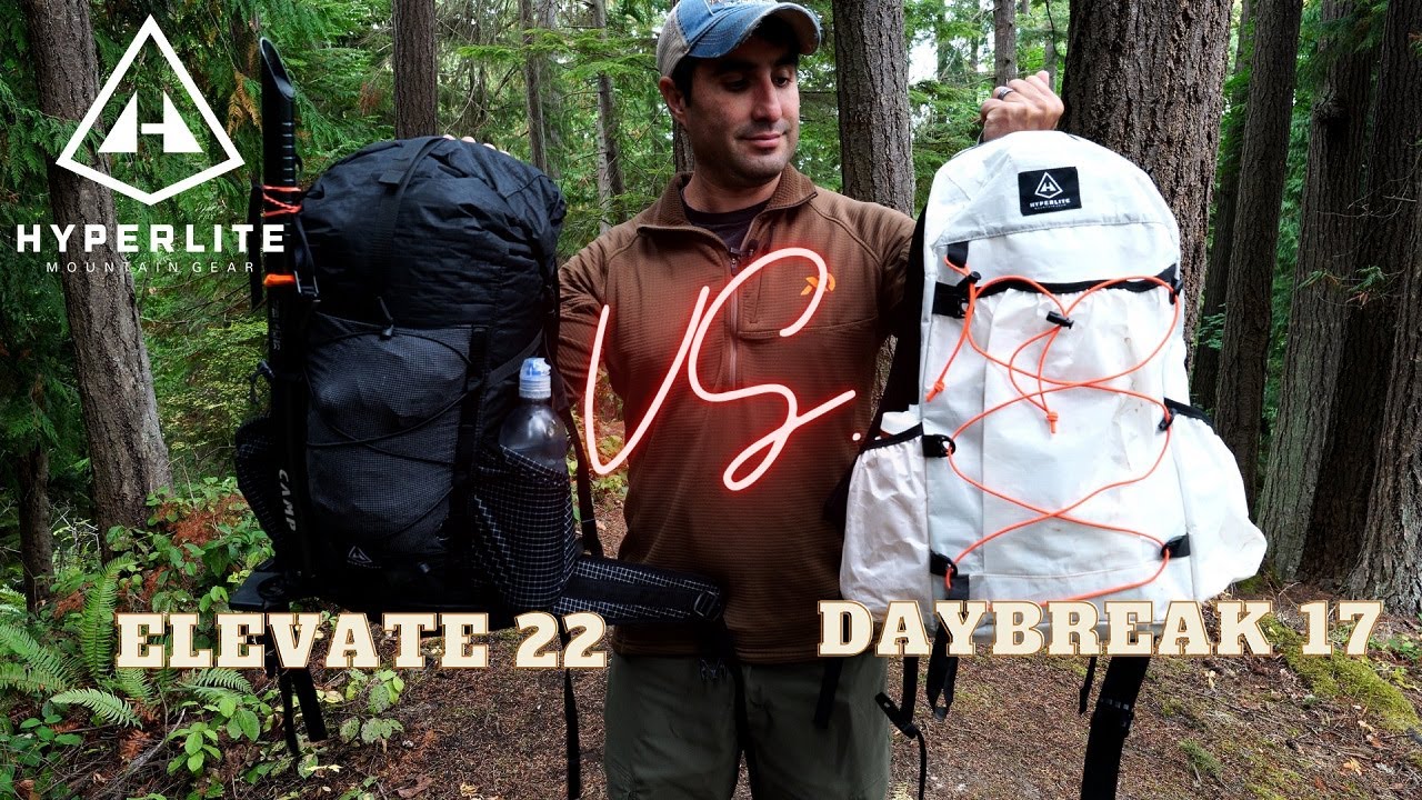 HMG Daybreak 17 Vs Elevate 22 : Hyperlite Mountain Gear Day Pack Battle