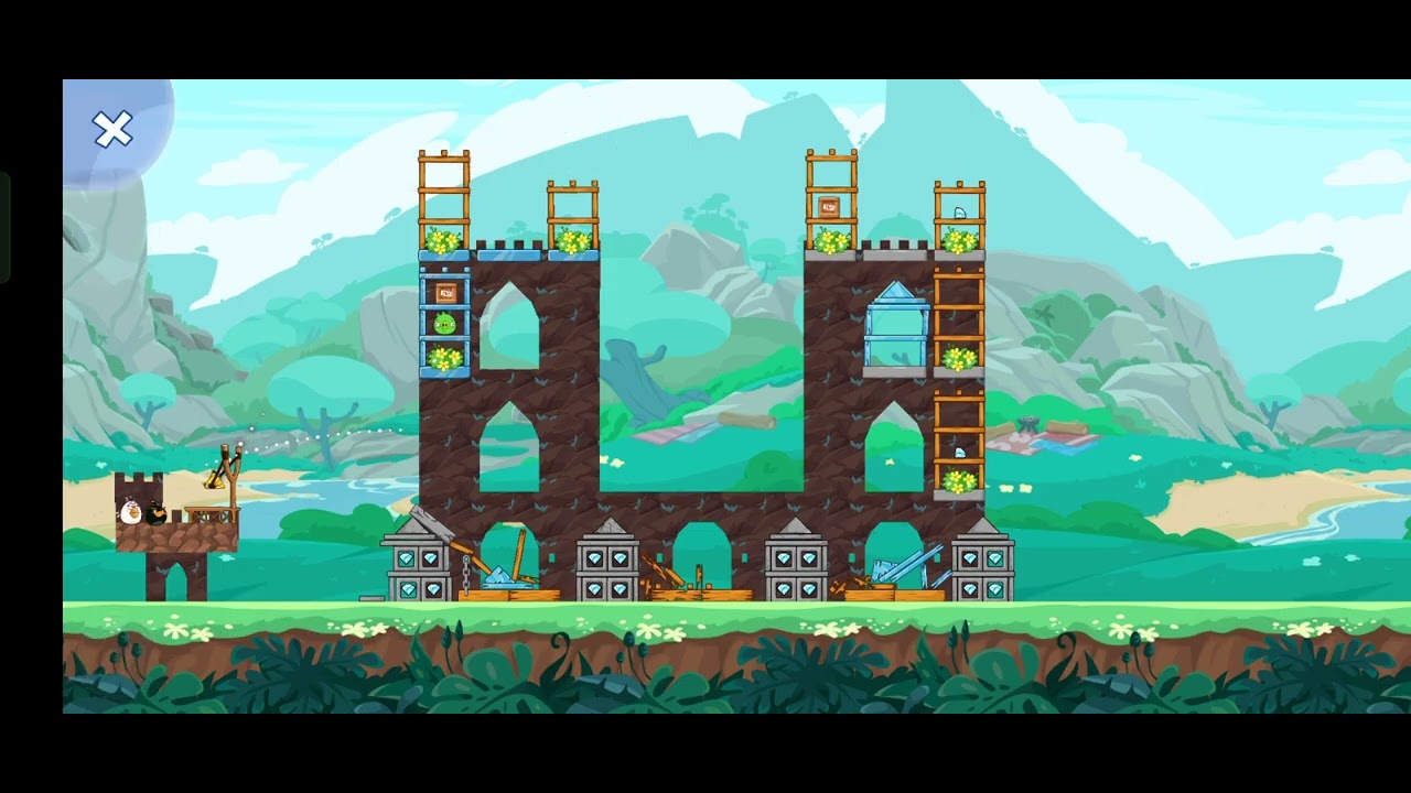 Angry birds game Gameplay video #angrybirds #youtube #red #angrybirds2 #trending #trendinggames