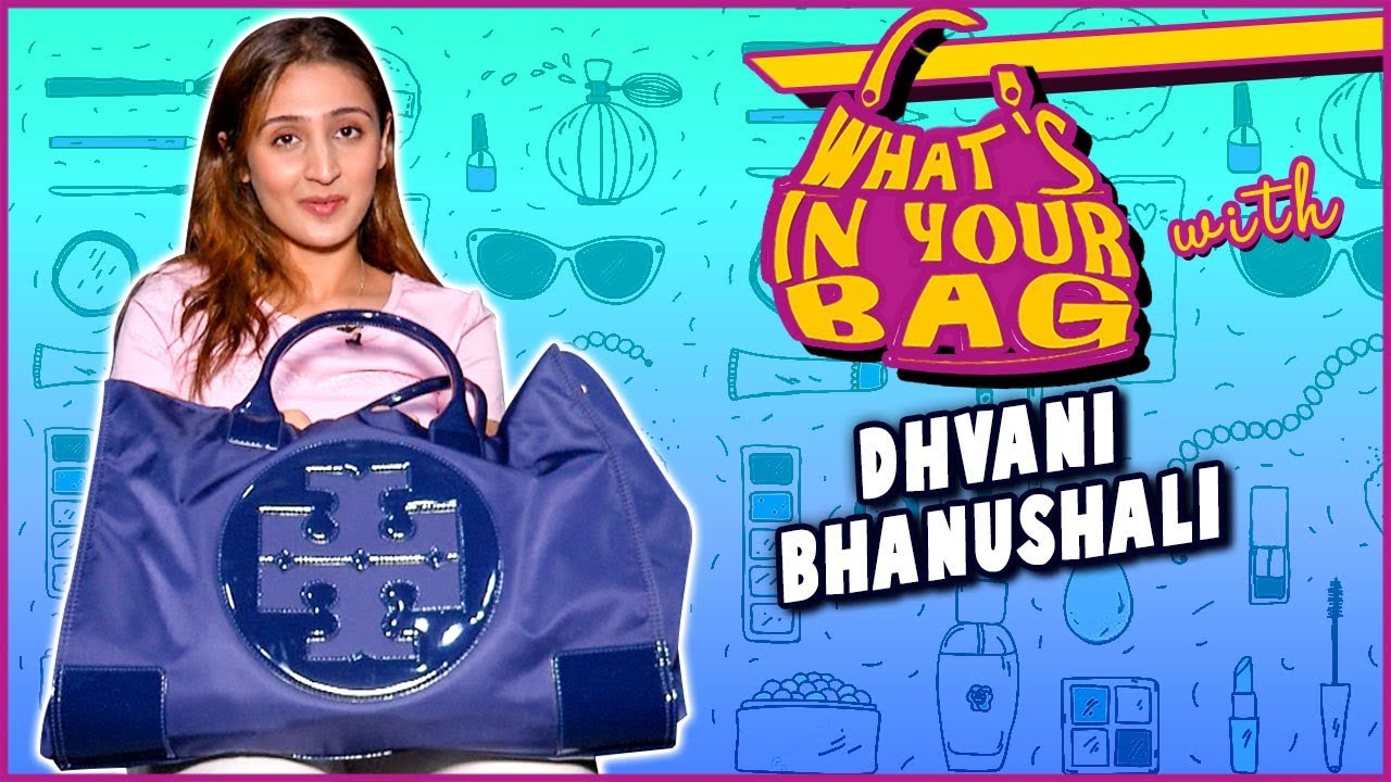 Dhvani Bhanushali Handbag Secret Revealed | What’s In Your Bag | TellyMasala