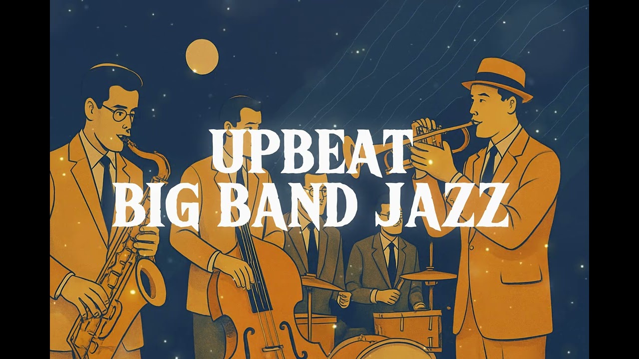 Upbeat Jazz &ndash; Lively Big Band Music for Good Mood , Gaming , Work,  Study, and Good Vibes