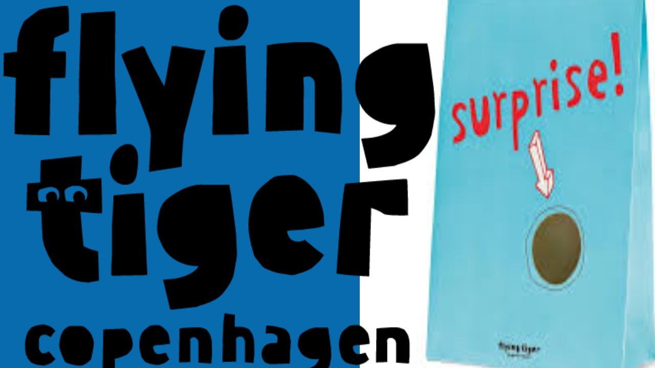 FLYING TIGER SURPRISE BAG | KIDS BAG 1| RANDOM ITEMS
