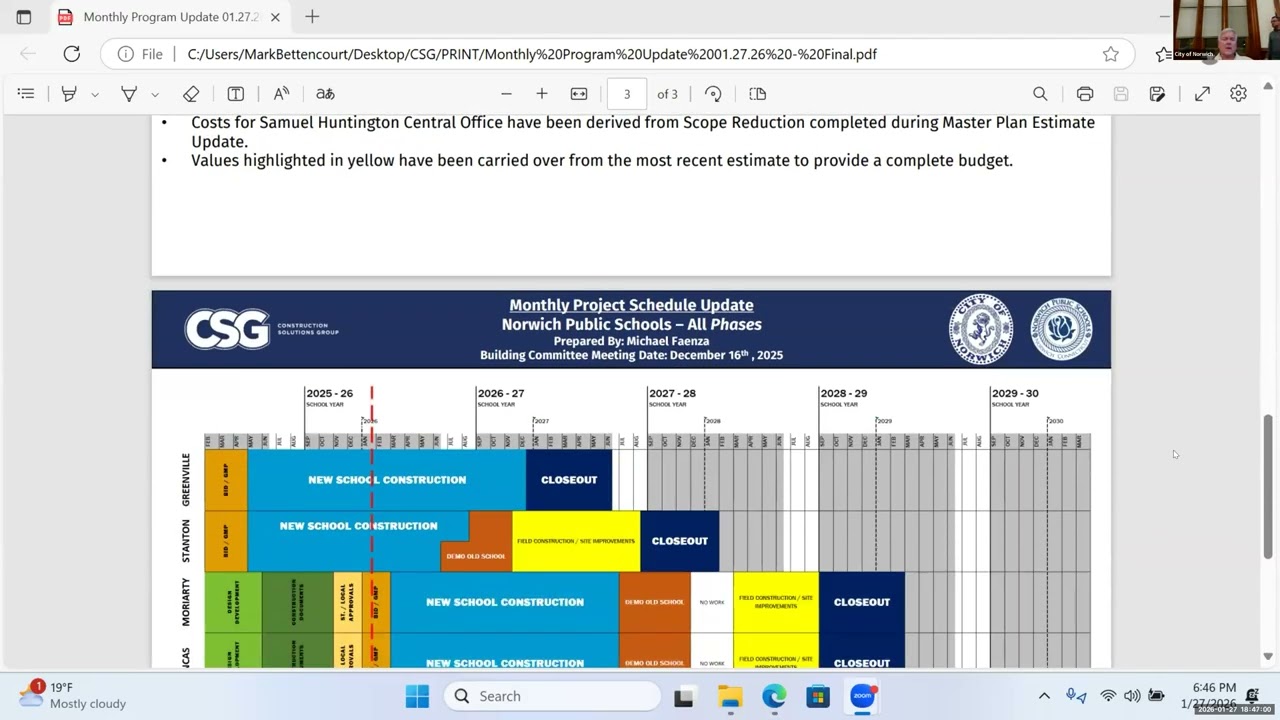 2026-01-27 School Building Committee