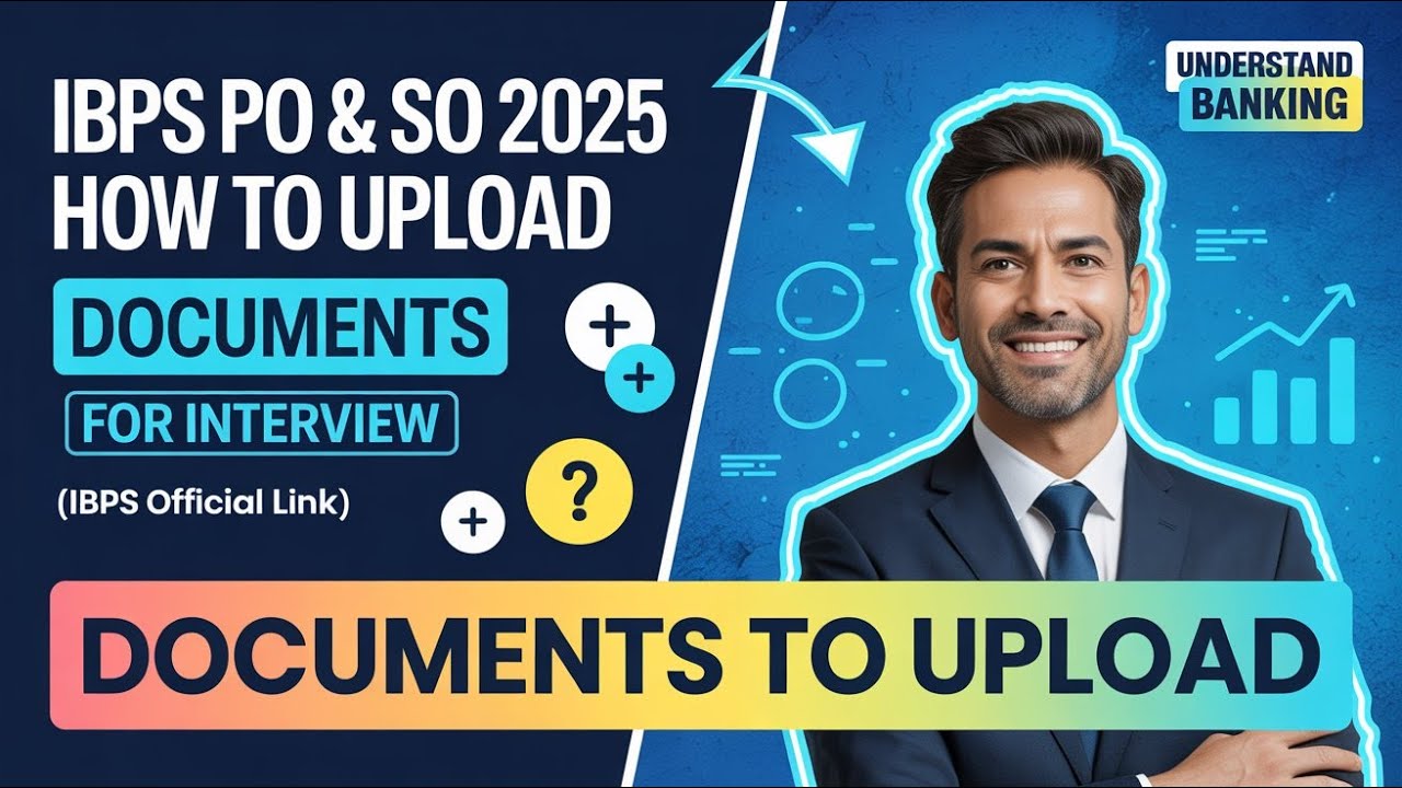 IBPS PO & SO 2025 DOCUMENTS UPLOAD 😱 One Mistake = REJECTION😱